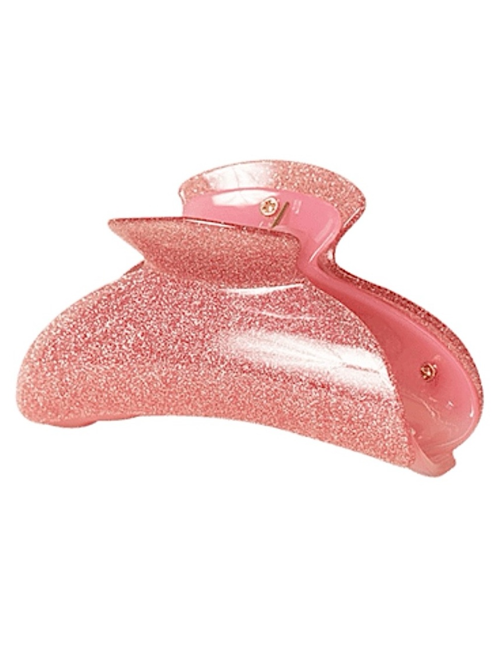 Insert Name Here Hair Pink Glitter Jelly Claw Clip - Non-Slip Extra Durable Clip - Picture 1 of 15